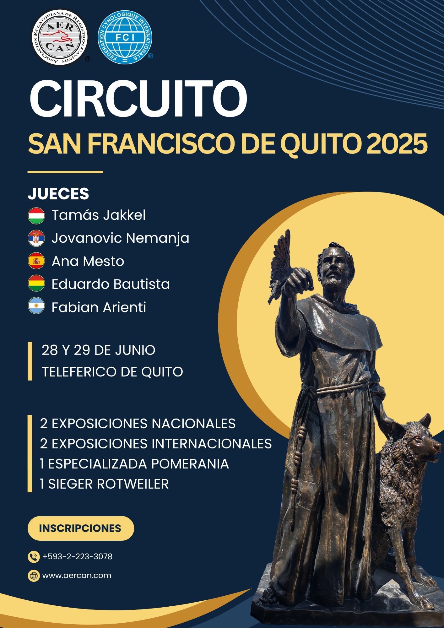 Lee más sobre el artículo CIRCUITO SAN FRANCISCO DE QUITO 2025