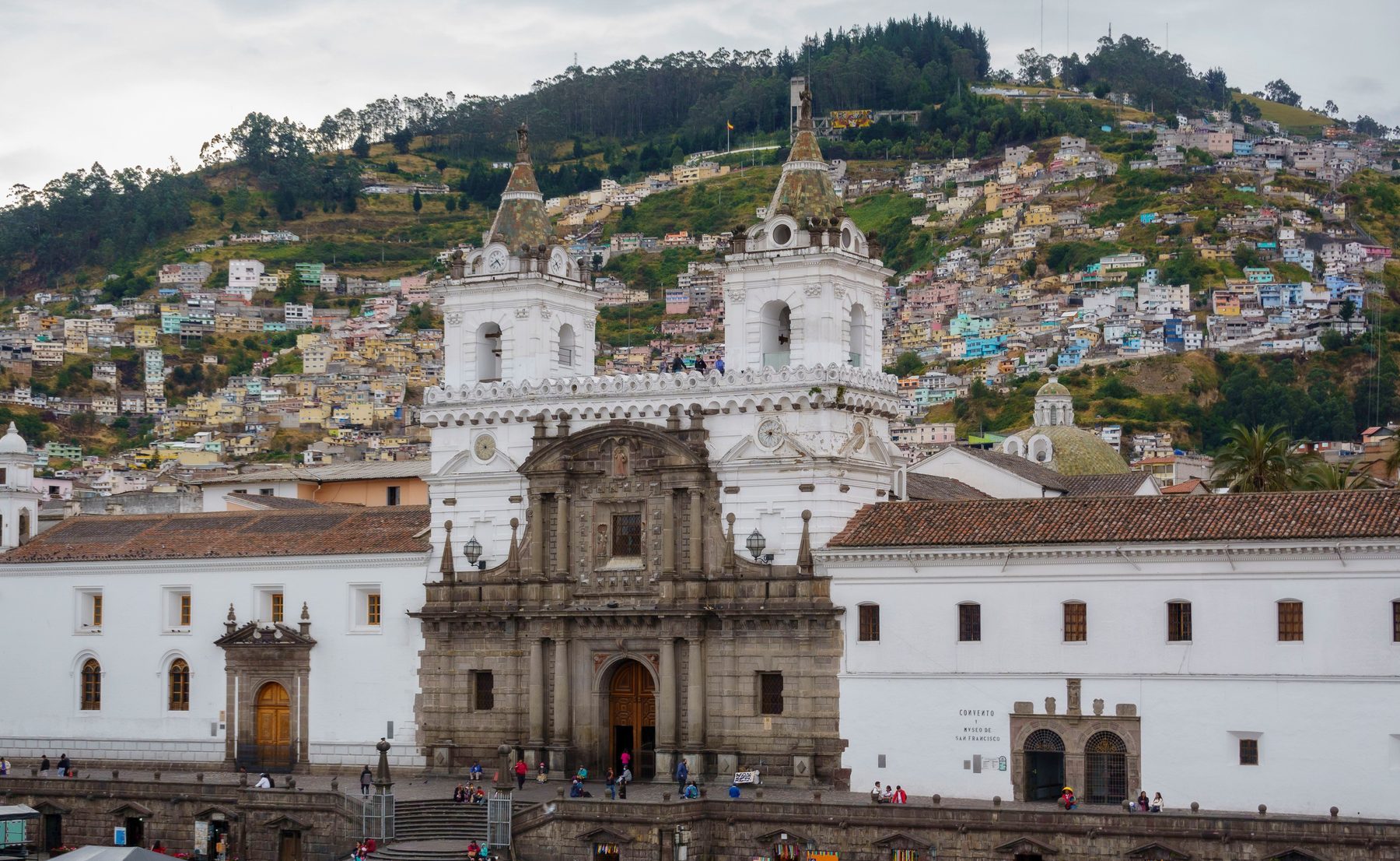 Vista panorámica de Quito, sede de la competencia